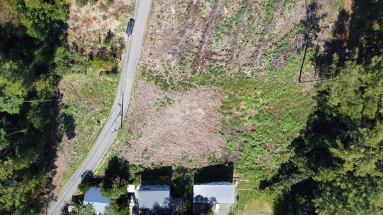 【土地】大泉町西井出、カラマツ通りに広がる陽光あふれる南傾斜地
