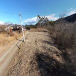 【土地】高台から山々を望む、陽光あふれる静寂の地