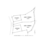 【土地】南アルプスを望む、ゆとりの農地付き分譲地。 小川のせせらぎに癒される、大泉町谷戸の暮らし。
