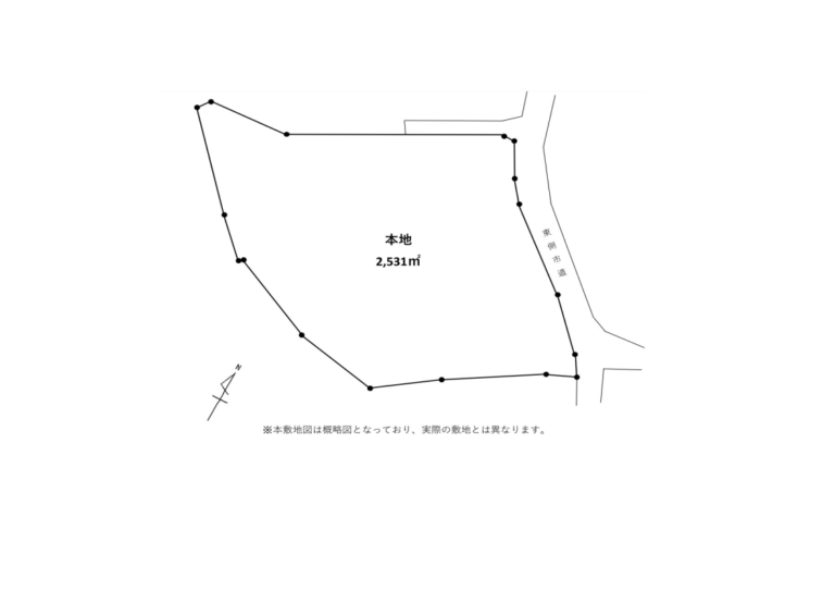 【土地】八ヶ岳を背に、高台の中腹へ。 駅徒歩圏で叶える、眺望とゆとりの暮らし。