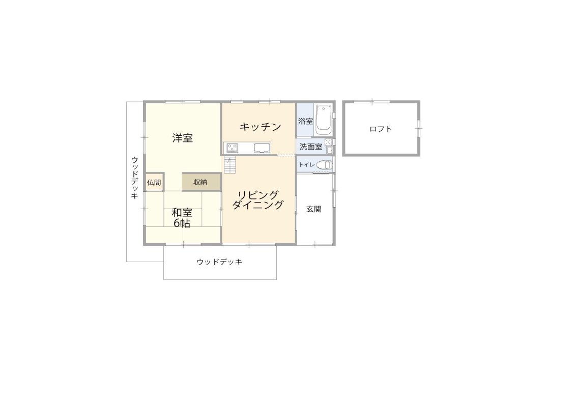 【中古物件】山の中にひっそりと佇む、囲炉裏のある一軒家。