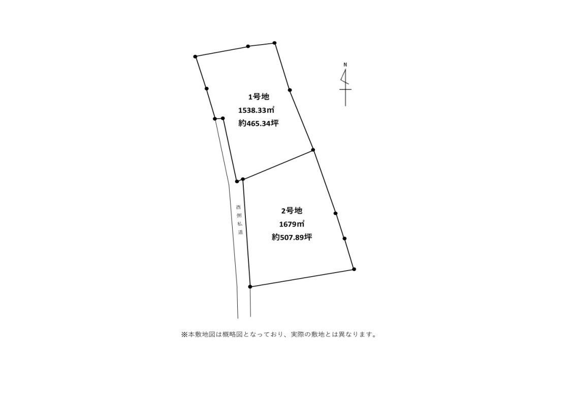 【土地】甲斐小泉駅徒歩圏、木々に包まれる静かな場所。 陽光とプライベートを愉しむ、ゆとりある土地。