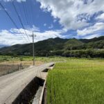 【中古物件】高台から田園と南アルプスを望む。 里山の風景に溶け込む、趣ある古民家。