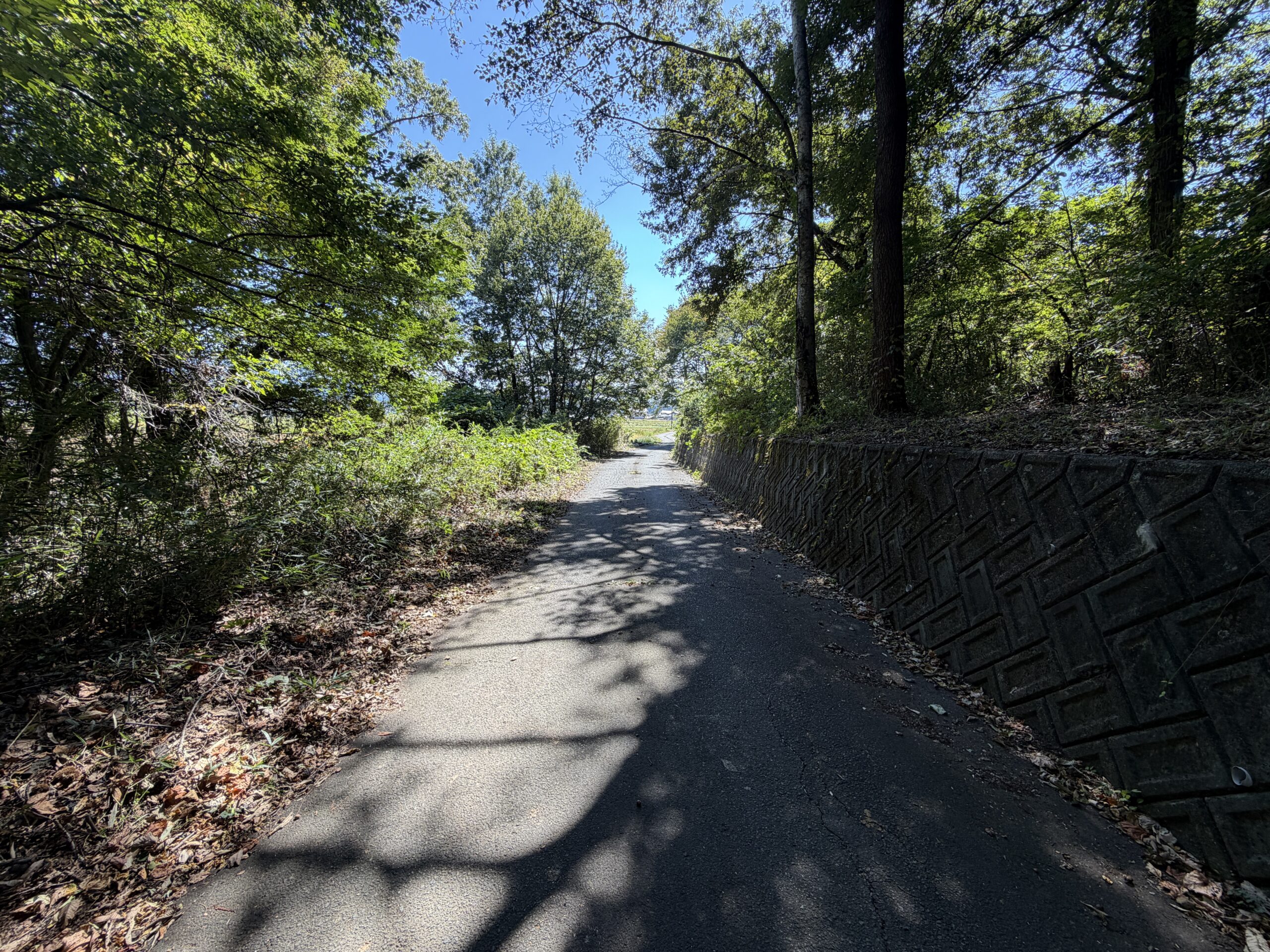 【土地】道路より一段高い、富士山を望む開放的な土地。 ゆとりある敷地と眺望を楽しむ、村山西割の一画