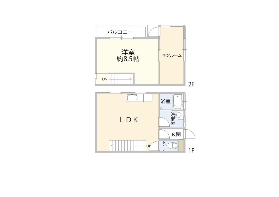 【中古戸建】園風景の先に、南アルプスを望む。 自分好みに再生を楽しむ、武川町山高の小さな一邸。